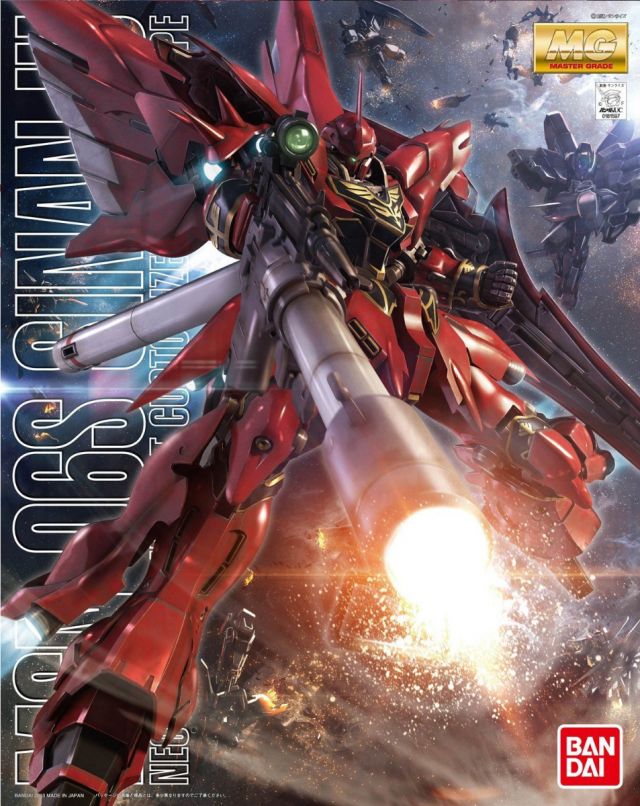MG 1/100 MSN-06S Sinanju (Anime Coloration)