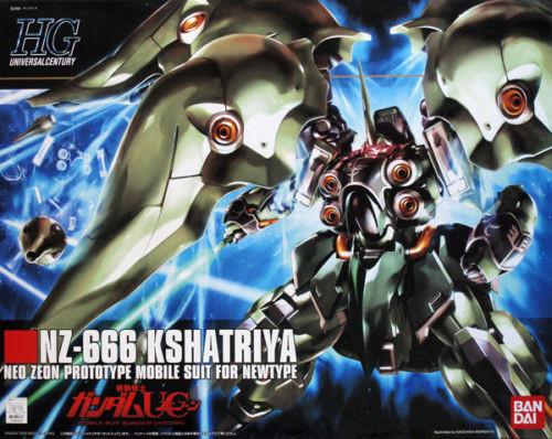 HGUC 1/144 NZ-666 Kshatriya #099 Neo Zeon Prototype Mobile Suit For Newtype